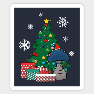 Mister Mushroom Around The Christmas Tree Hollow Knight Sticker